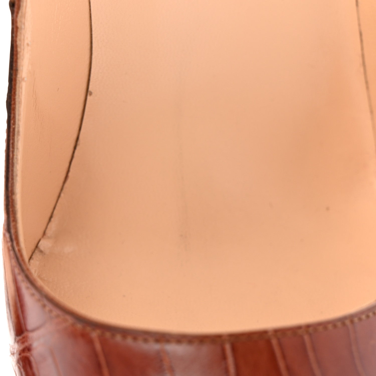 Christian Louboutin Alligator Altadama 140 Pumps 37 Rubis 8 of 11