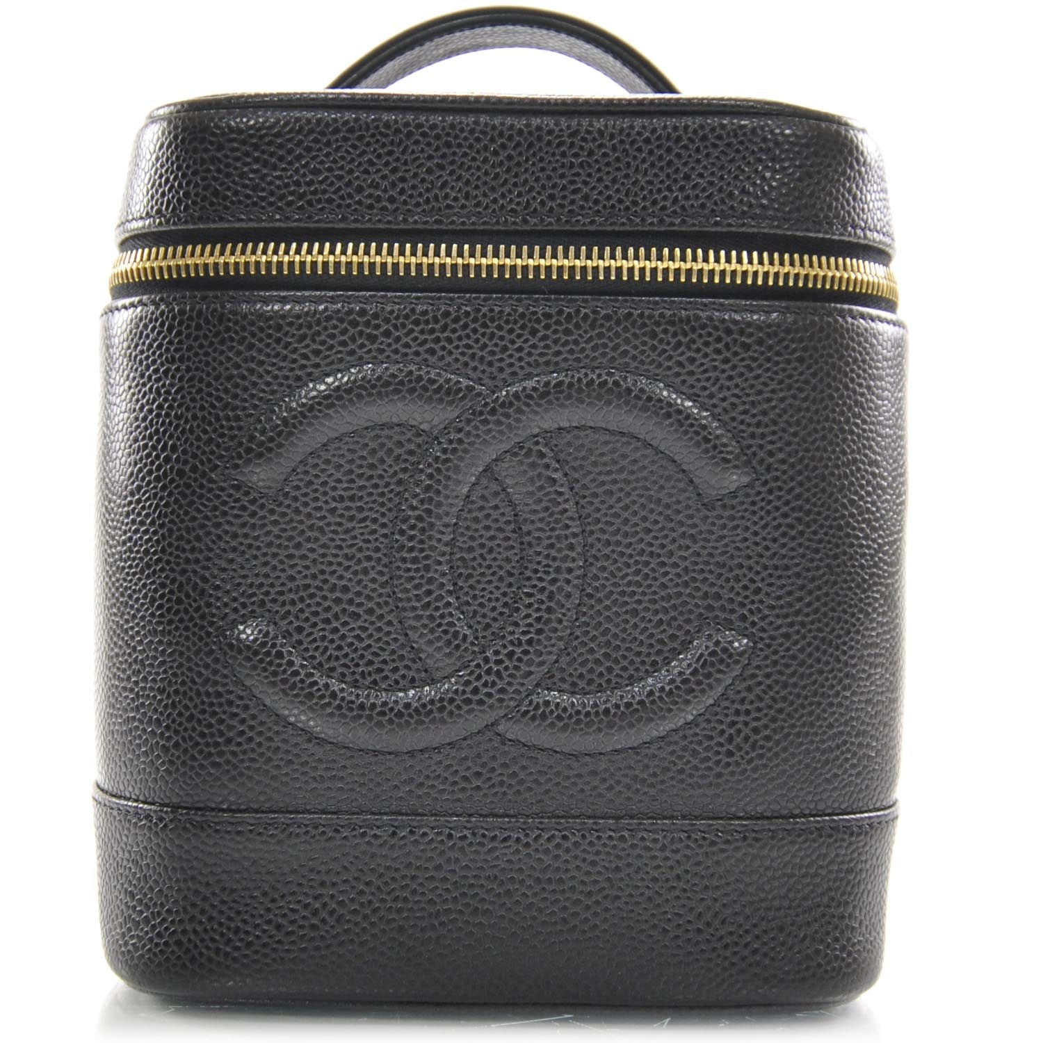 Chanel Caviar Cosmetic Bag Black 1 of 8