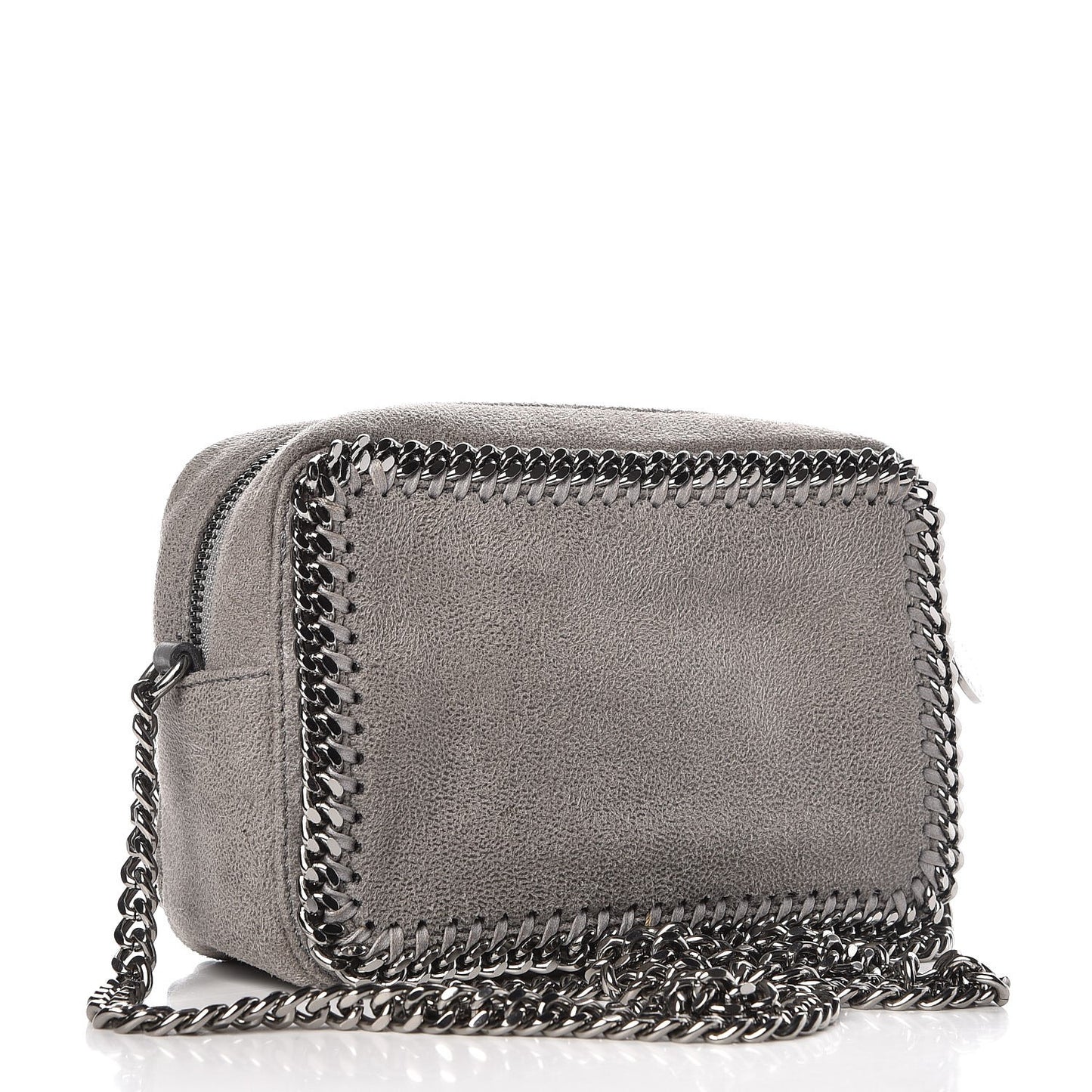 Shaggy Deer Falabella Crossbody Camera Bag Light Grey