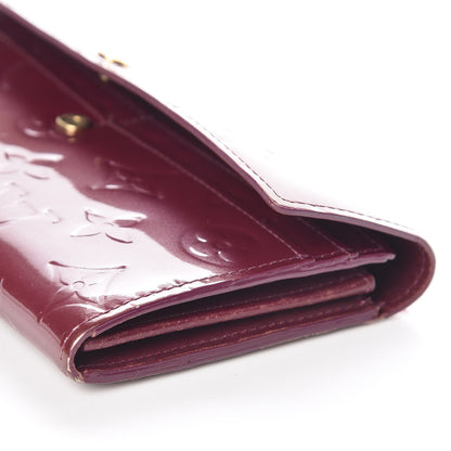 Louis Vuitton Vernis Sarah Wallet Violet 10 of 12