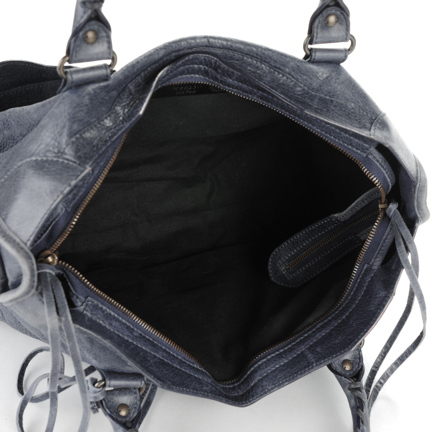 Balenciaga Agneau Classic Hardware City Bleu Roi 6 of 8