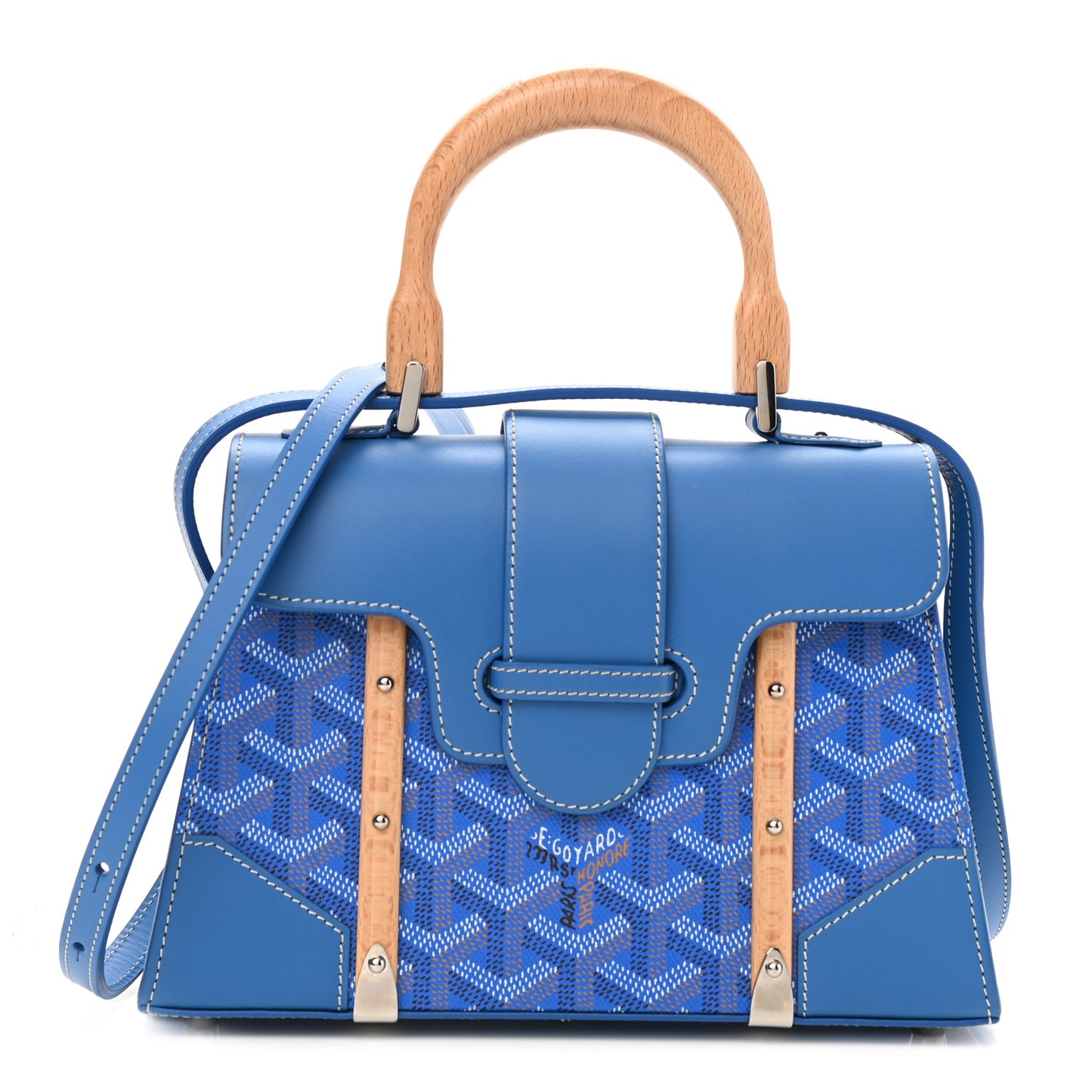 Goyardine Structure Mini Saigon Sky Blue