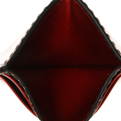 Christian Dior Calfskin D-Fence Card Holder Red 5 of 7