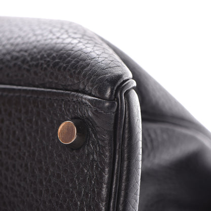 Hermes Taurillon Clemence Kelly Retourne 32 Black 48 of 57