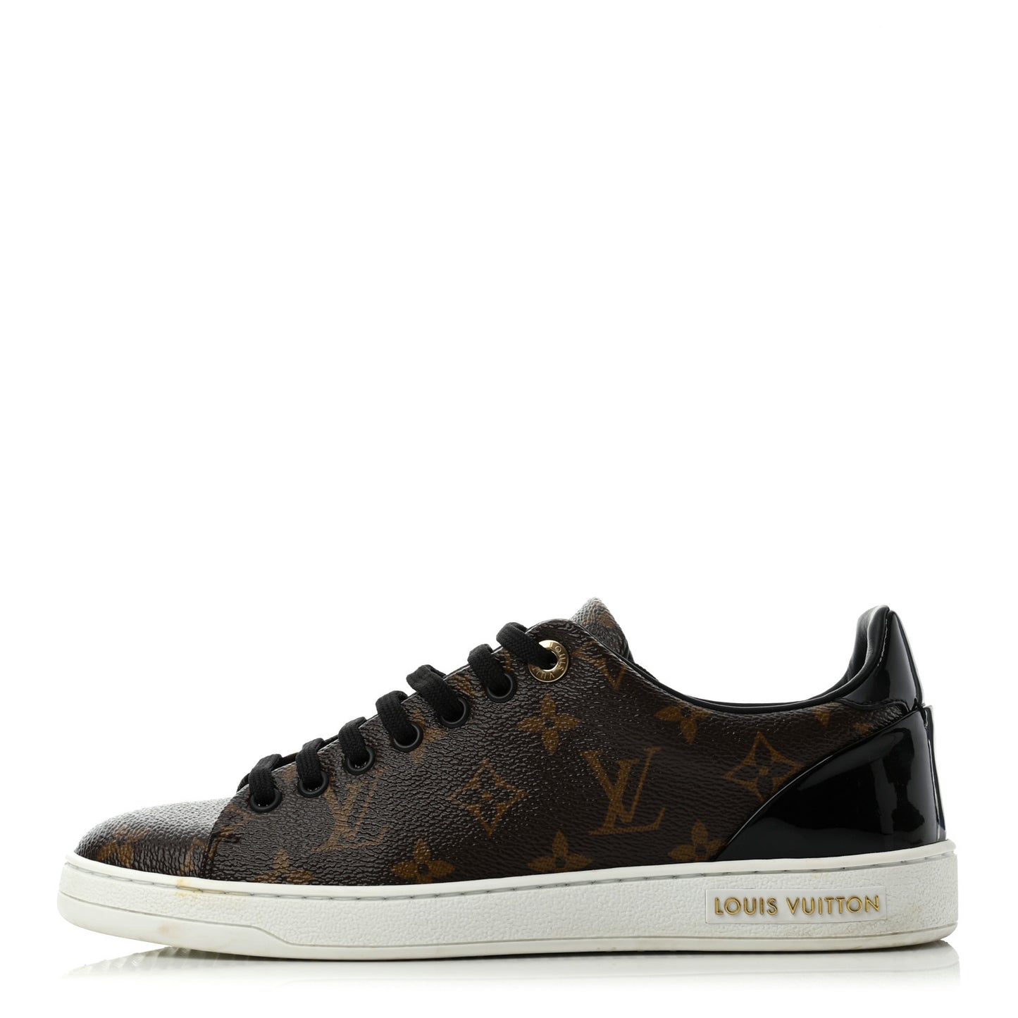 Patent Monogram Frontrow Sneakers 38