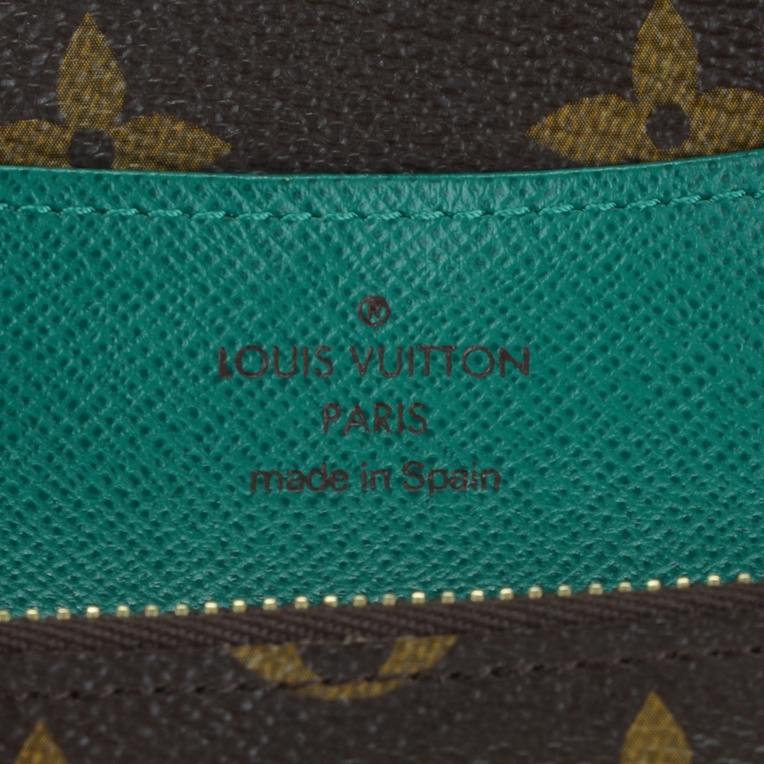 Louis Vuitton Monogram Emilie Wallet Vert 7 of 8