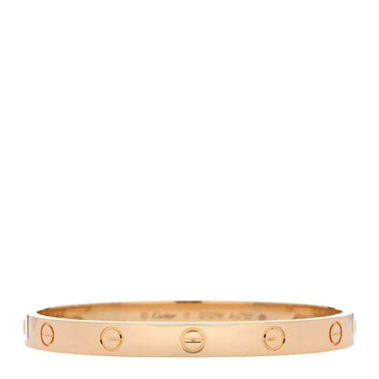 Cartier 18K Yellow Gold LOVE Bracelet 17 1 of 5
