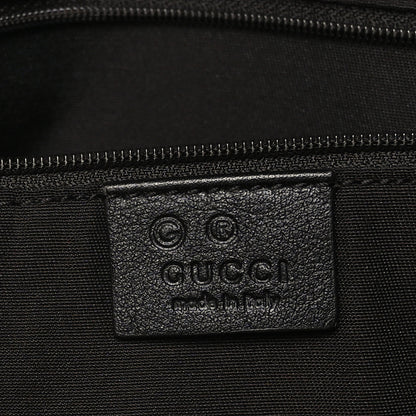Gucci Metallic Monogram XL Shopper Tote Black 5 of 8