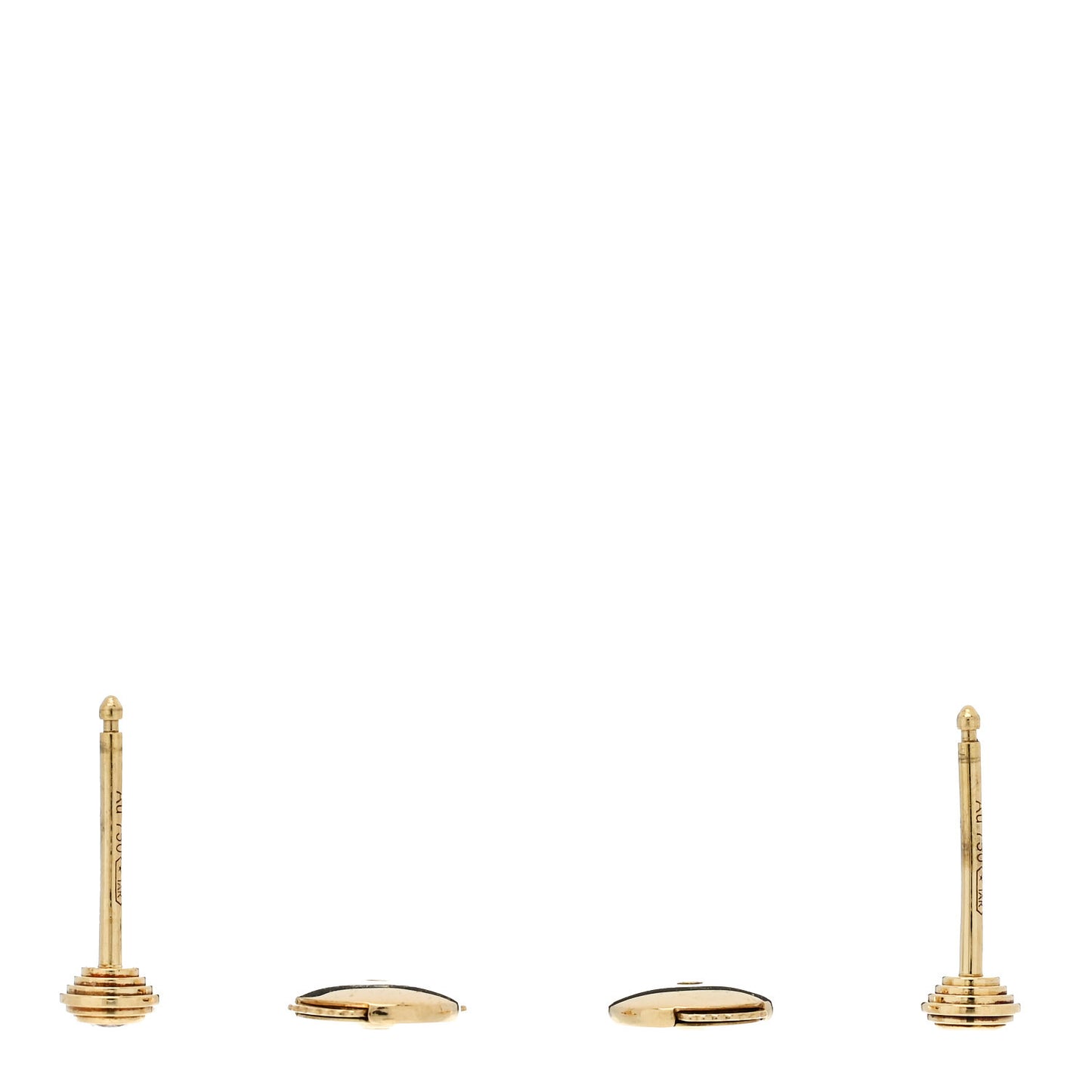 18K Yellow Gold Diamond XS D'Amour Earrings