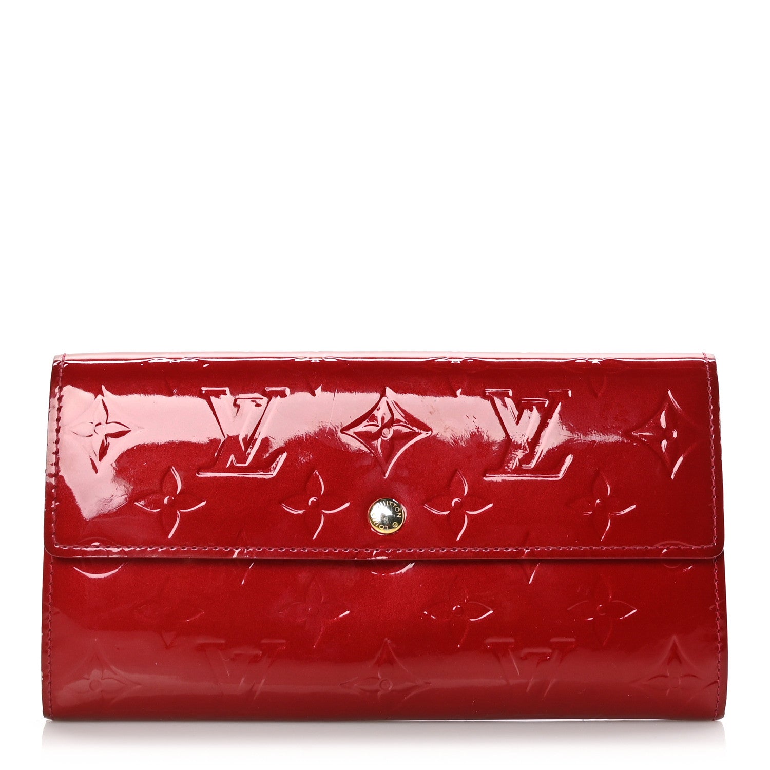 Louis Vuitton Vernis Sarah Wallet Pomme D'Amour 1 of 7