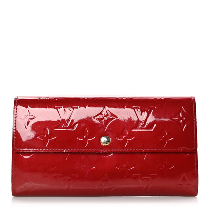 Louis Vuitton Vernis Sarah Wallet Pomme D'Amour 1 of 7