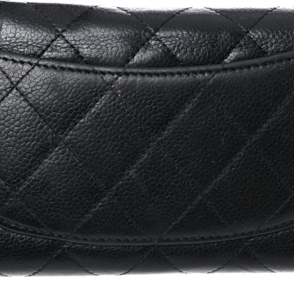 Chanel Caviar Quilted Large Flap Wallet Black 19 of 36