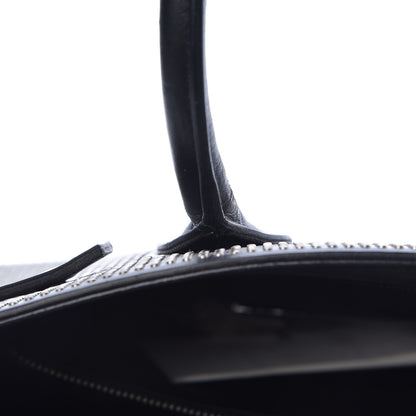 Saint Laurent Calfskin Studded Small Sac De Jour Black 11 of 18