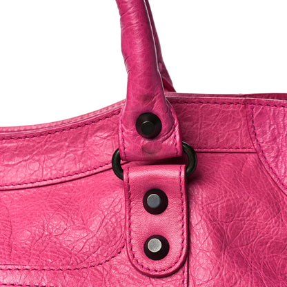 Balenciaga Agneau Classic Hardware City Cyclamen Fucsia 15 of 17