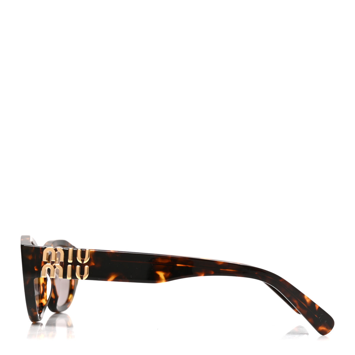 Miu Miu Acetate Cat Eye Sunglasses SMU A03 Tortoise 3 of 7