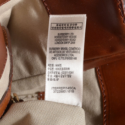 Burberry Canvas Mega Check Medium Orton Tote Pale Beige 12 of 12