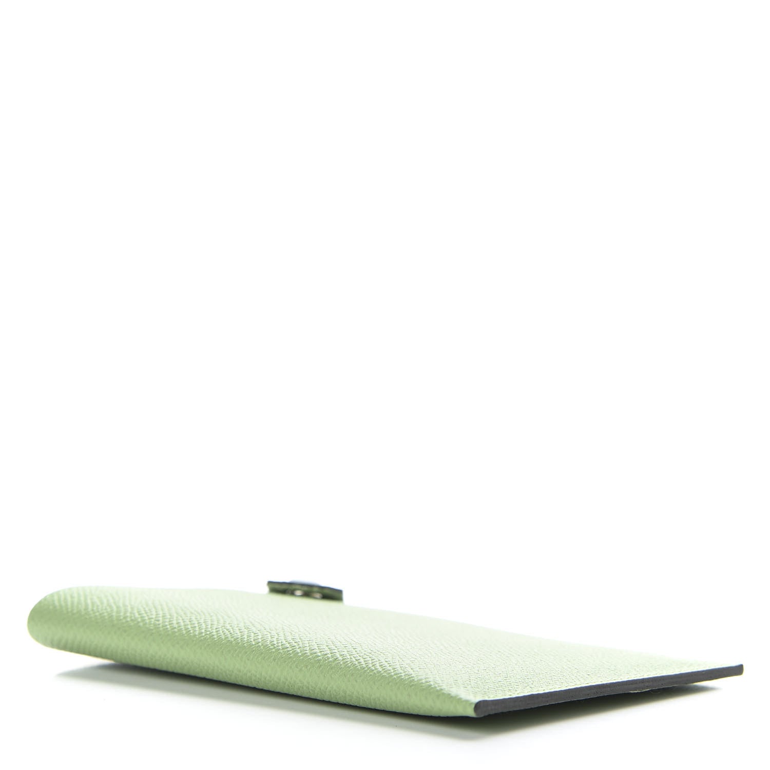 Hermes Epsom Tarmac Aleatoire Passport Holder Vert Criquet Bleu Brume 5 of 7
