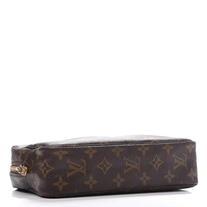 Louis Vuitton Monogram Macassar Toilet Pouch GM 3 of 8