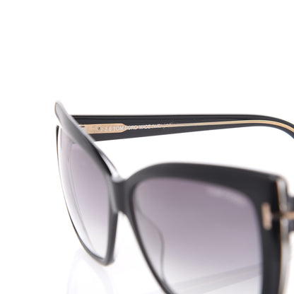 Tom Ford Irina Sunglasses TF390 Black 4 of 7