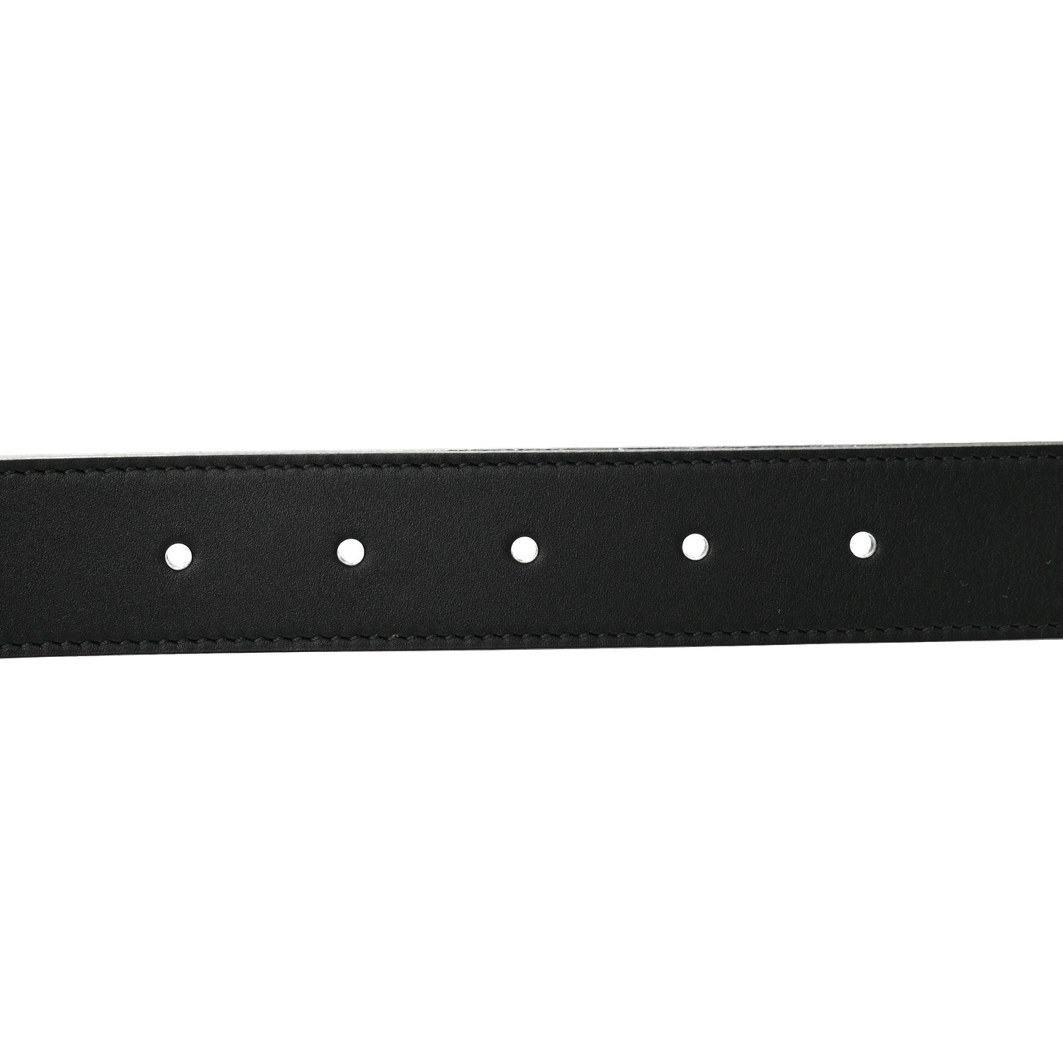 Gucci Calfskin Double G 30mm Belt 75 30 Black 3 of 5
