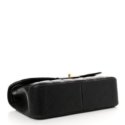 Chanel Caviar Quilted Jumbo Double Flap Black 4 of 21