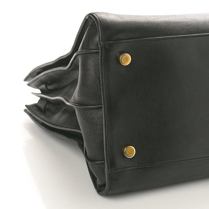 Saint Laurent Calfskin Large Sac de Jour Carryall Black 9 of 16