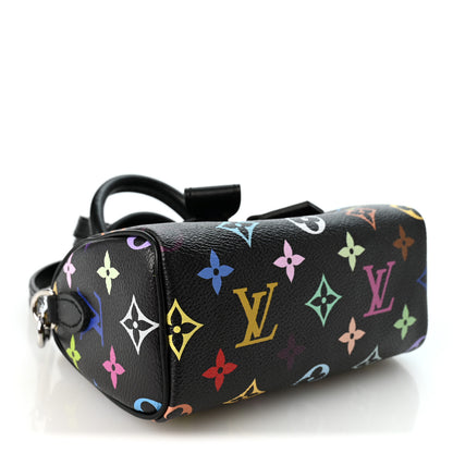 Louis Vuitton LV x TM Monogram Multicolor Nano Speedy Black 4 of 9