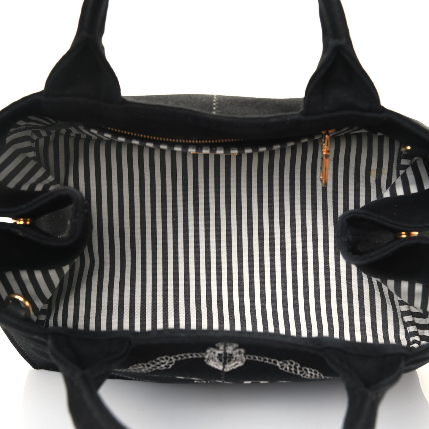 Canapa Logo Tote Black Talco