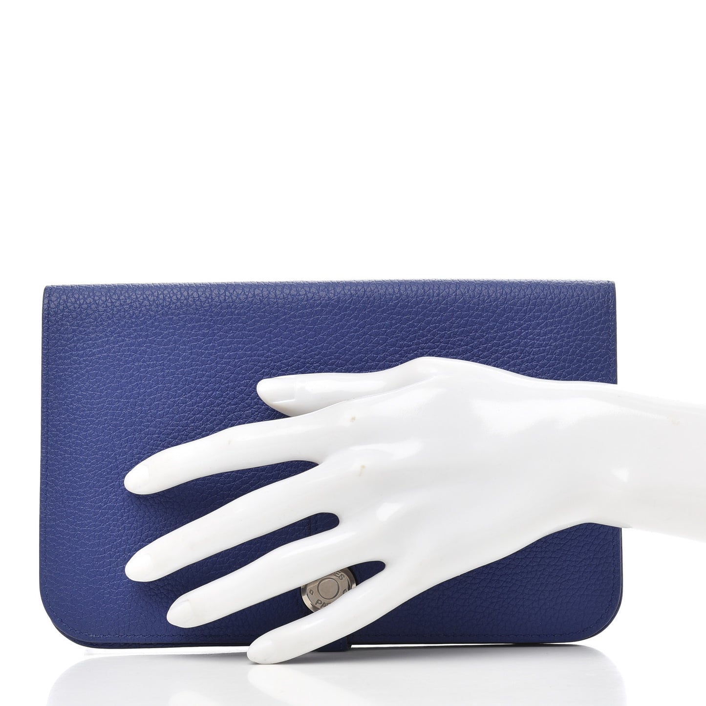 Togo Dogon Duo Wallet Bleu Electrique