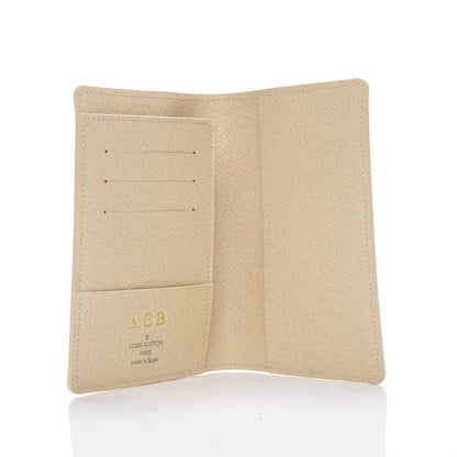 Louis Vuitton Damier Azur Passport Cover 5 of 6