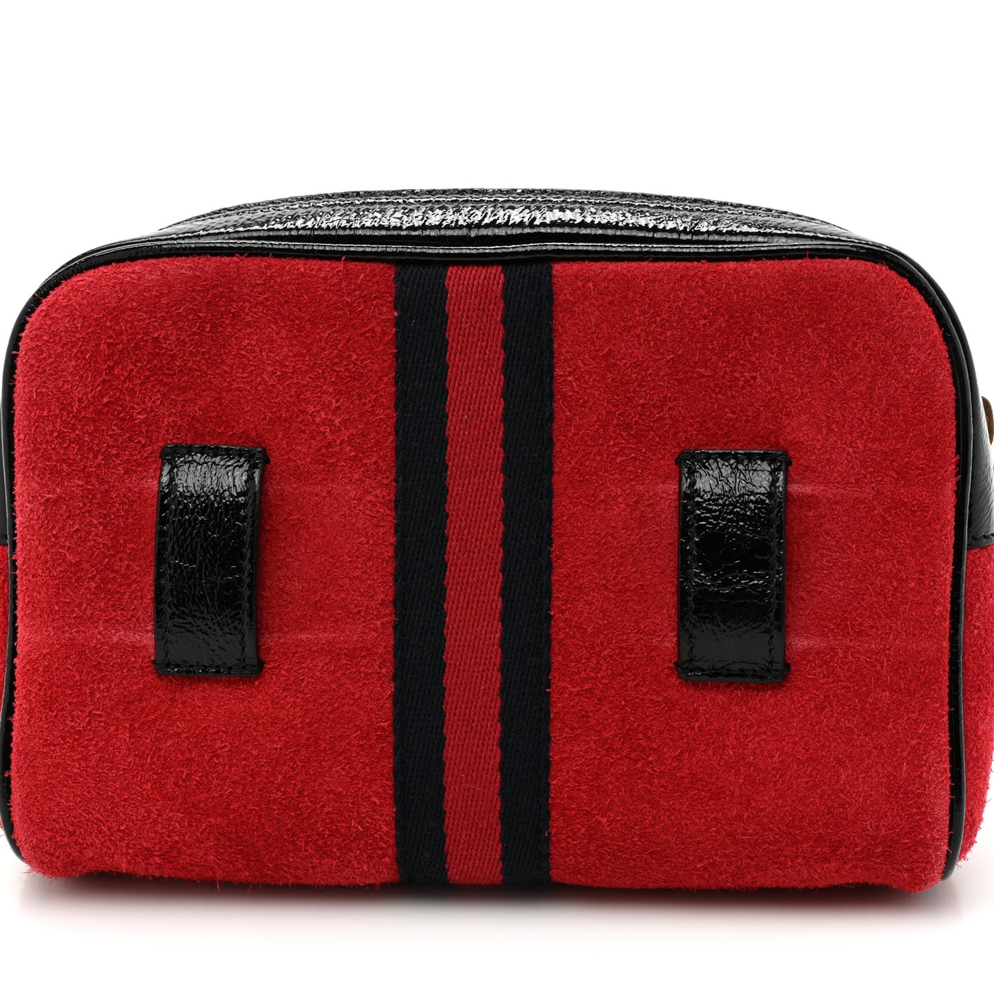 Suede Small Ophidia Belt Bag 85 34 Hibiscus Red