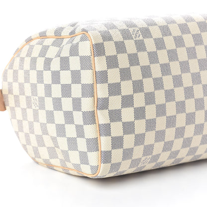 Louis Vuitton Damier Azur Speedy 30 8 of 10