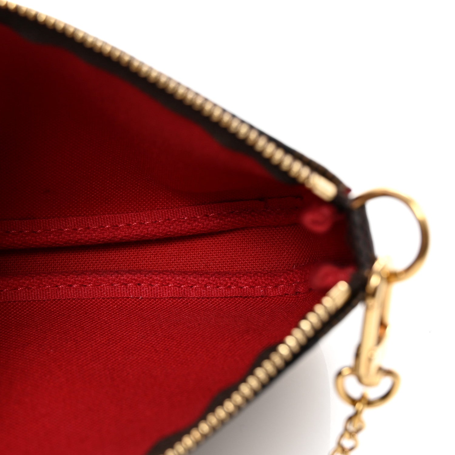 Louis Vuitton Damier Ebene Mini Pochette Accessories 5 of 7