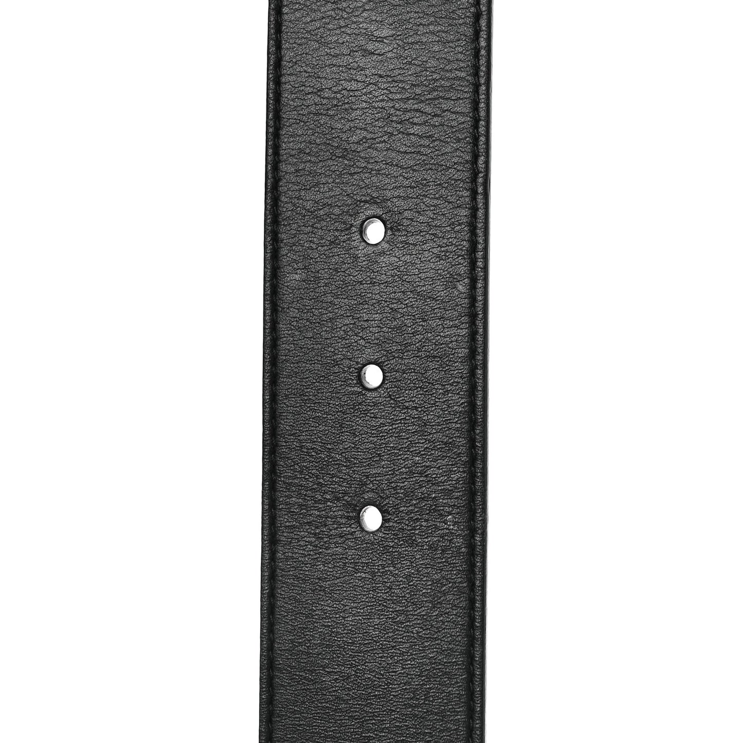 Calfskin Crystal Double G 40mm Belt 80 32 Black Multicolor