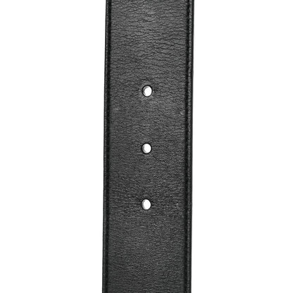 Gucci Calfskin Crystal Double G 40mm Belt 80 32 Black Multicolor 4 of 5