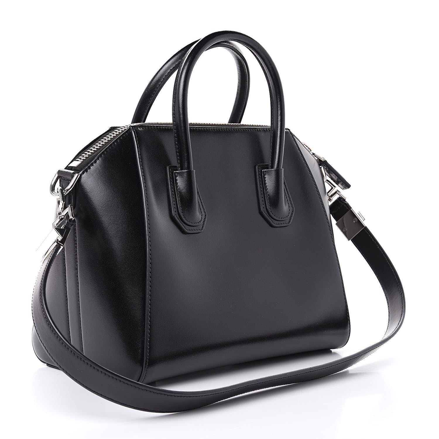 Givenchy Shiny Lord Calfskin Small Antigona Black 3 of 11