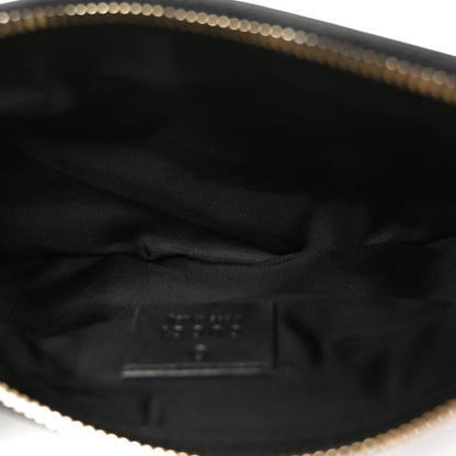 Gucci Guccissima Signature New Britt Wristlet Black 5 of 10