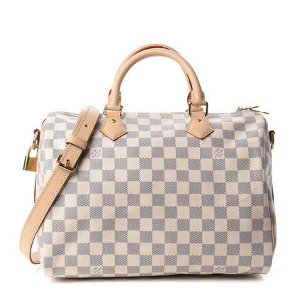 Louis Vuitton Damier Azur Speedy Bandouliere 30 1 of 9