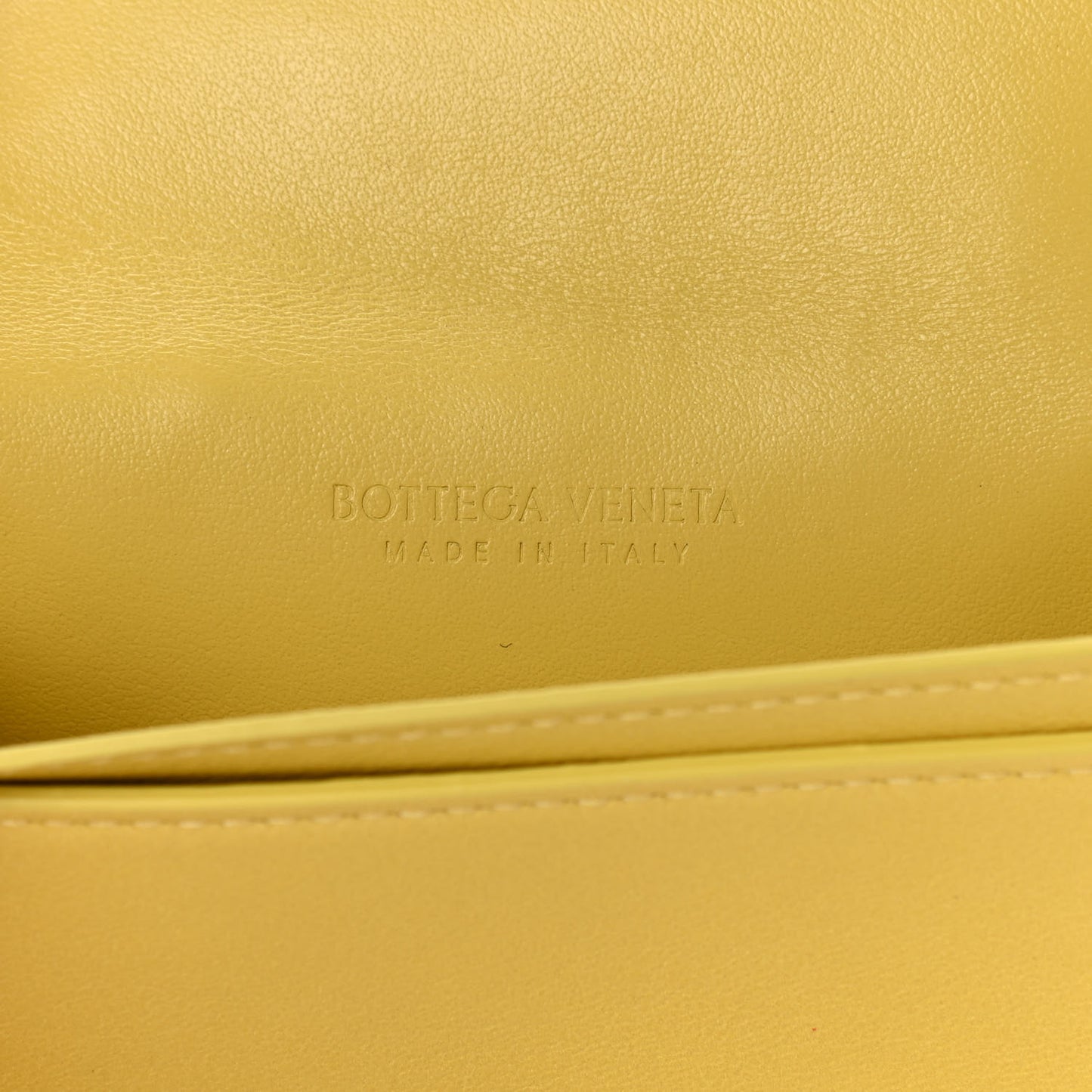 Nappa Intrecciato Zig Zag Card Holder Yellow