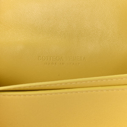 Bottega Veneta Nappa Intrecciato Zig Zag Card Holder Yellow 8 of 8