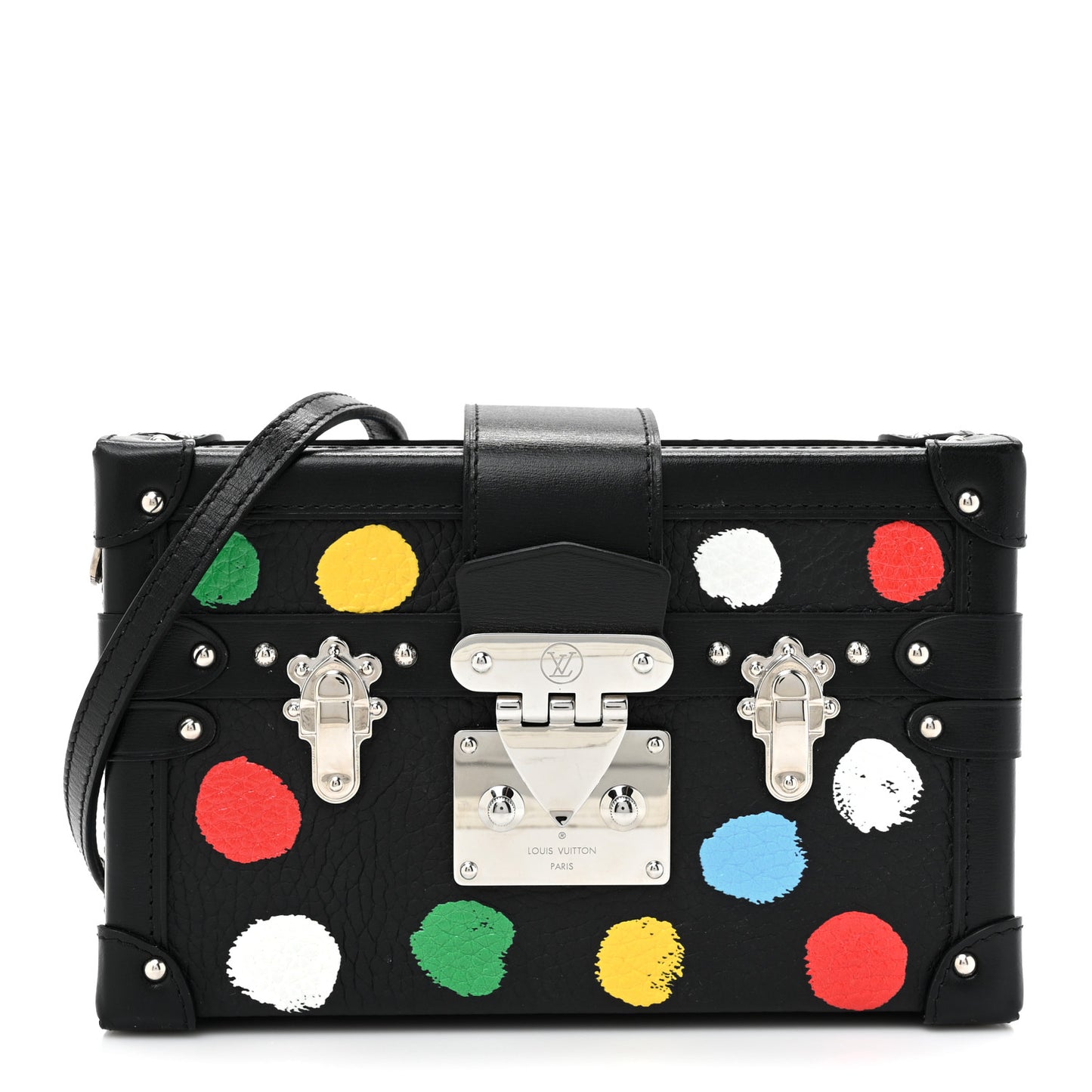 LV X YK Taurillon Petite Malle Black Black