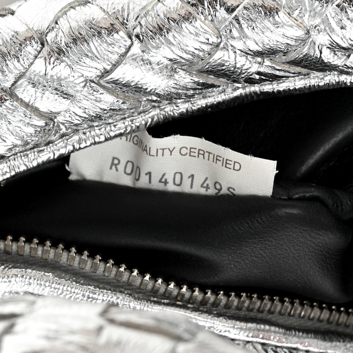 Bottega Veneta Metallic Nappa Intrecciato Mini Jodie Silver 7 of 11