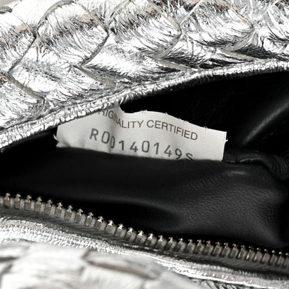 Bottega Veneta Metallic Nappa Intrecciato Mini Jodie Silver 7 of 11