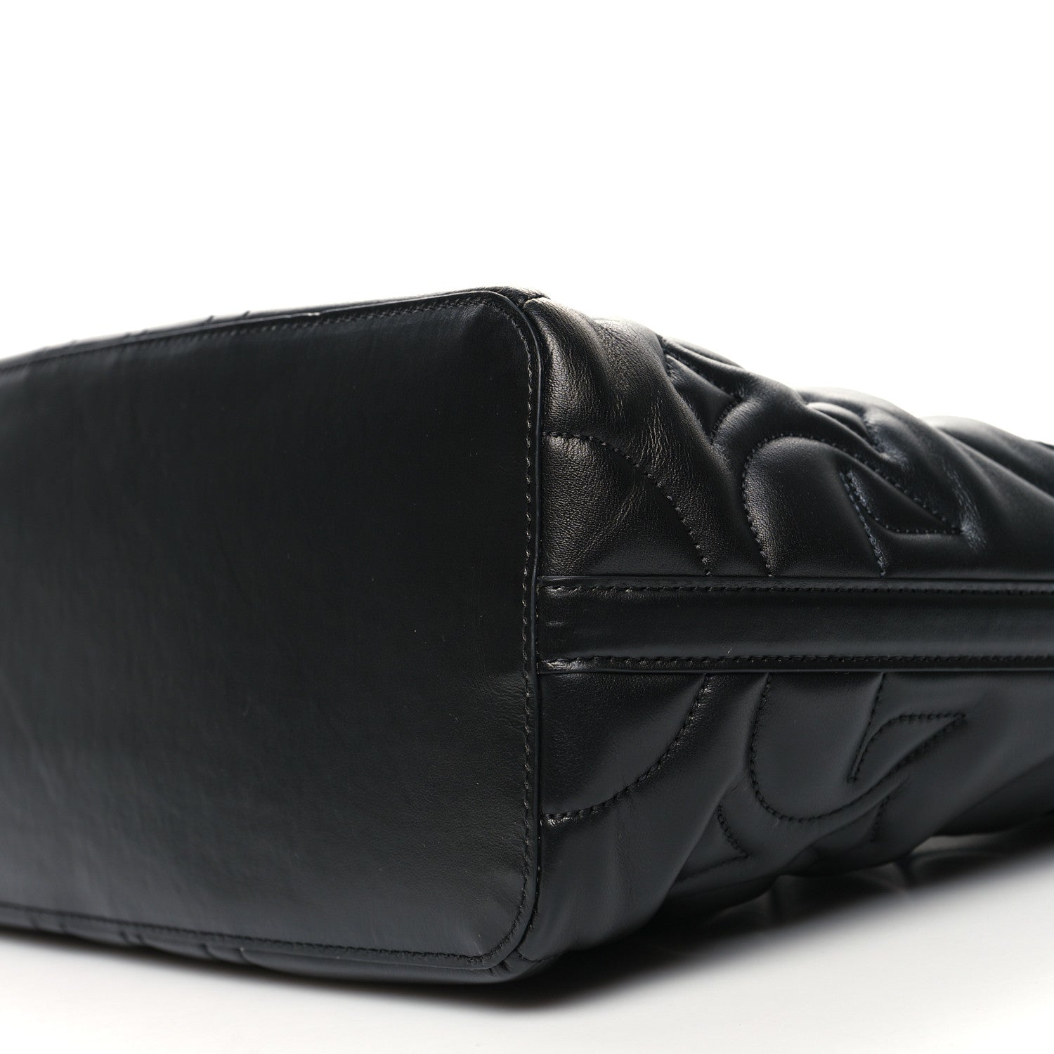Alexander McQueen Calfskin Quilted Small The Bow Bag Black 11 of 12