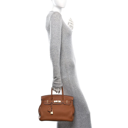 Hermes Togo Birkin 30 Gold 2 of 12