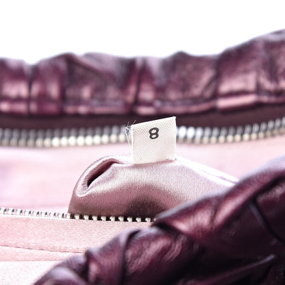 Prada Metallic Nappa Gaufre Clutch Ribes 7 of 10