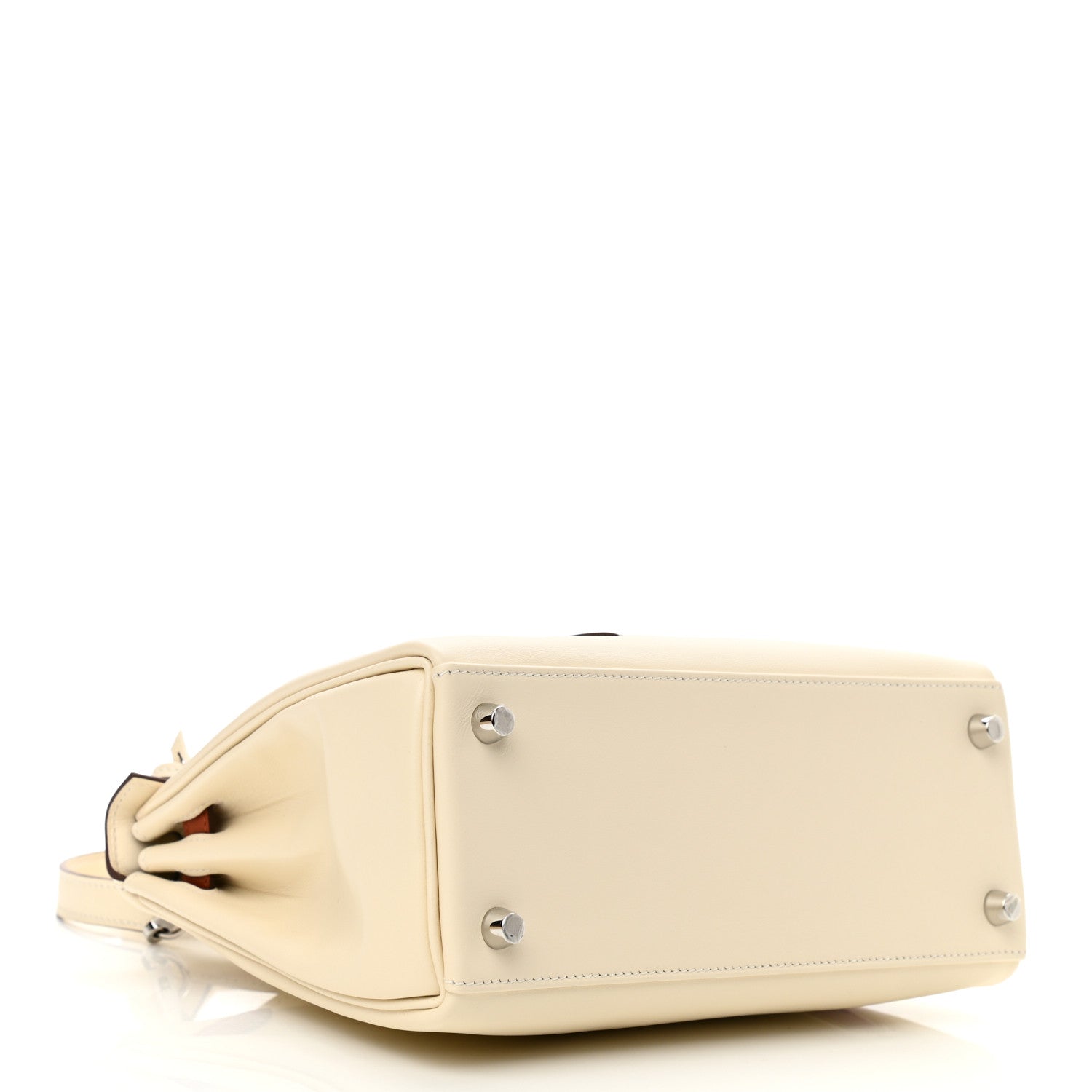 Hermes Swift Colormatic Kelly Retourne 25 Nata Cuivre Lime Mauve Sylvestre Bleu Brume 4 of 11