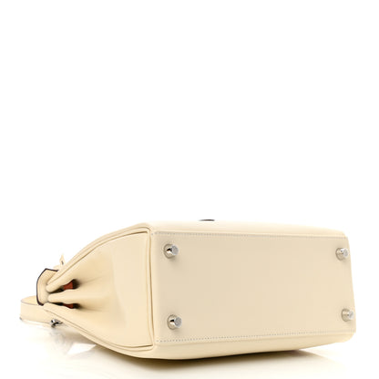Hermes Swift Colormatic Kelly Retourne 25 Nata Cuivre Lime Mauve Sylvestre Bleu Brume 4 of 11