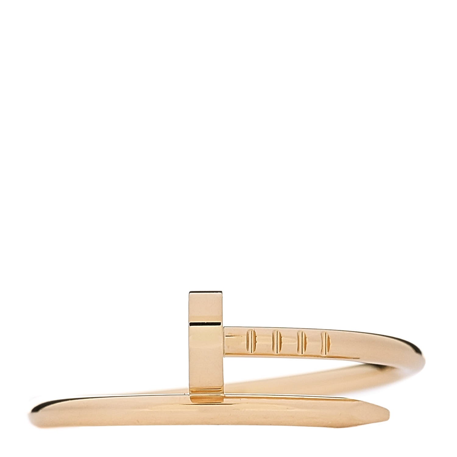 Cartier 18K Yellow Gold Small Juste Un Clou Ring 60 9 1 of 5