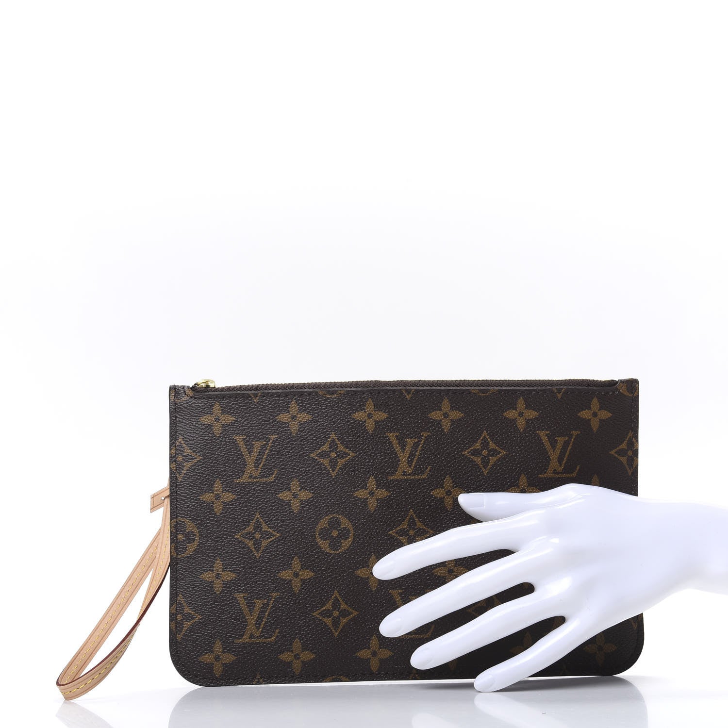 Louis Vuitton Monogram Neverfull MM GM Pochette 2 of 7